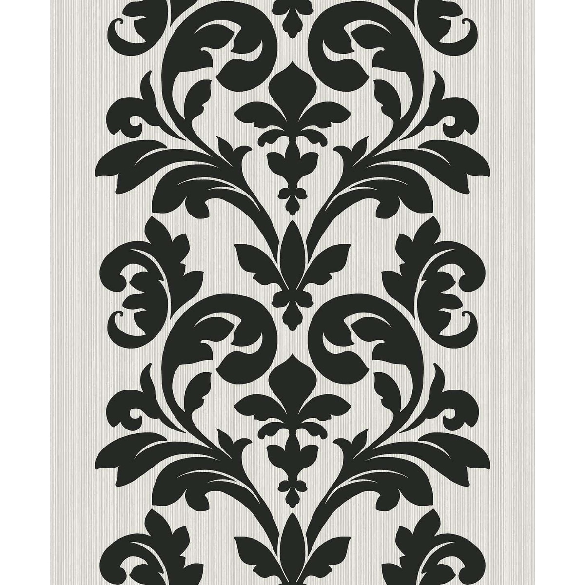 Seabrook Designs Akihabara Ornamental Stripe Non-Woven Unpasted Wallpaper