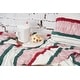 preview thumbnail 7 of 8, 20" x 20" Benn Striped Tufted Texture Cotton Decorative Throw Pillow With Insert