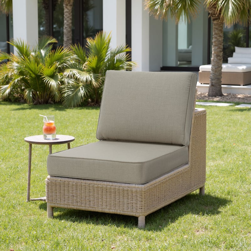 Sunbrella Seat Cushion Waterproof Patio Furniture Cushion - Sunbrella - 4305-Camel