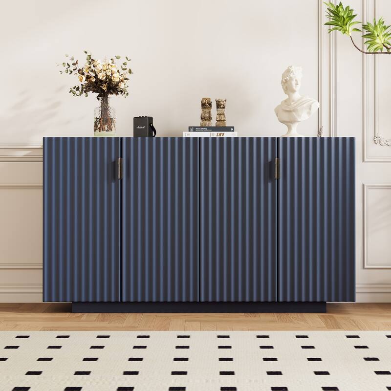 Modern Simple Design Sideboard - Antique Navy