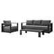 preview thumbnail 2 of 52, Tahoe Outdoor Patio Powder-Coated Aluminum 3-Piece Set