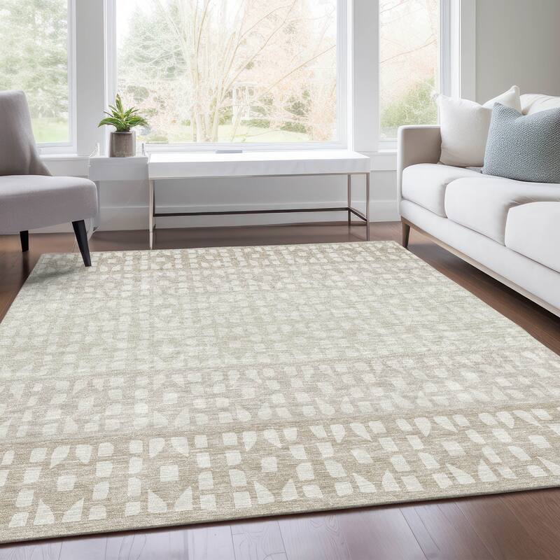 Premium Washable Super Soft Ombre Imprints Mayfield Rug