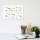 preview thumbnail 7 of 6, iCanvas "Safari Alphabet Nursery Decor" by PaperPaintPixels Canvas Print 8x12x0.75