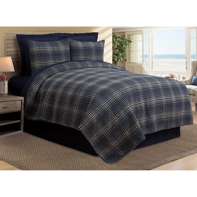 Harvey Plaid Cotton Quilt