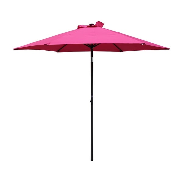 Pink patio umbrella sale