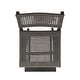 preview thumbnail 13 of 38, Polaris 45-inch 3-piece Outdoor Bar Table Set by Christopher Knight Home