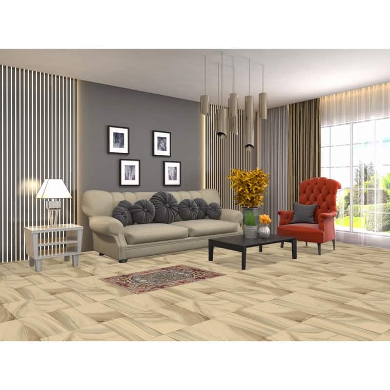 Gray Heriz Serapi Indian Accent Rug Handmade Wool Carpet - 2'0" x 3'0"