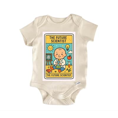 Future Scientist Tarot - Baby Bodysuit