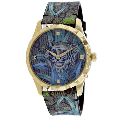 Gucci Women's G-Timeless Multicolor Dial Watch - YA1264187 - 6 (36)