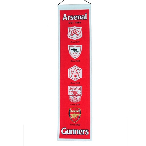 English Premiership Arsenal Heritage Banner