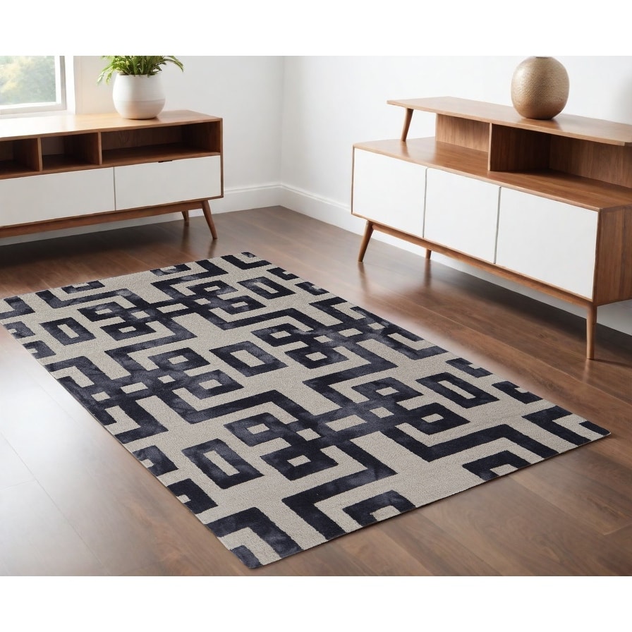 Toba Stain Resistant Area Rug By HomeRoots
