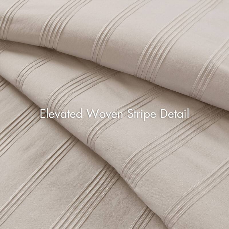 Chelsea Square Logan Woven Striped Duvet Set