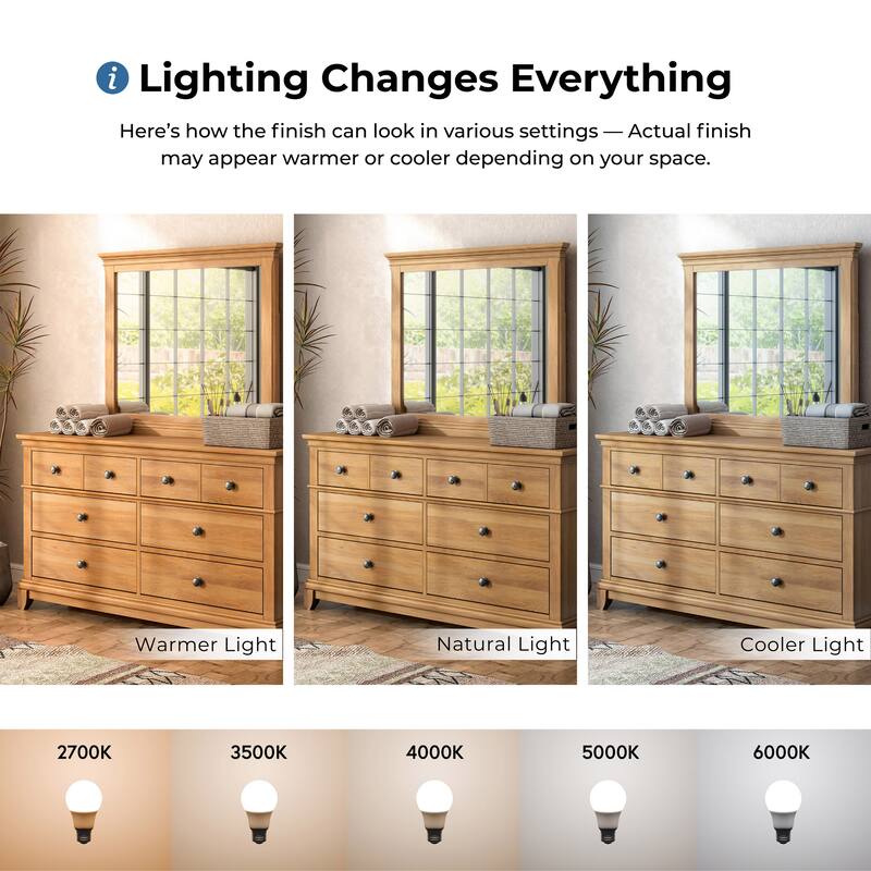 Furniture of America Wellington Farmhouse Natural Oak 5-Piece Wood Kids Bedroom Set