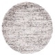 preview thumbnail 30 of 28, SAFAVIEH Iceland Shag Lotte Flokati 2.6-inch Thick Rug 6'7" Round - Cream/Grey - Round