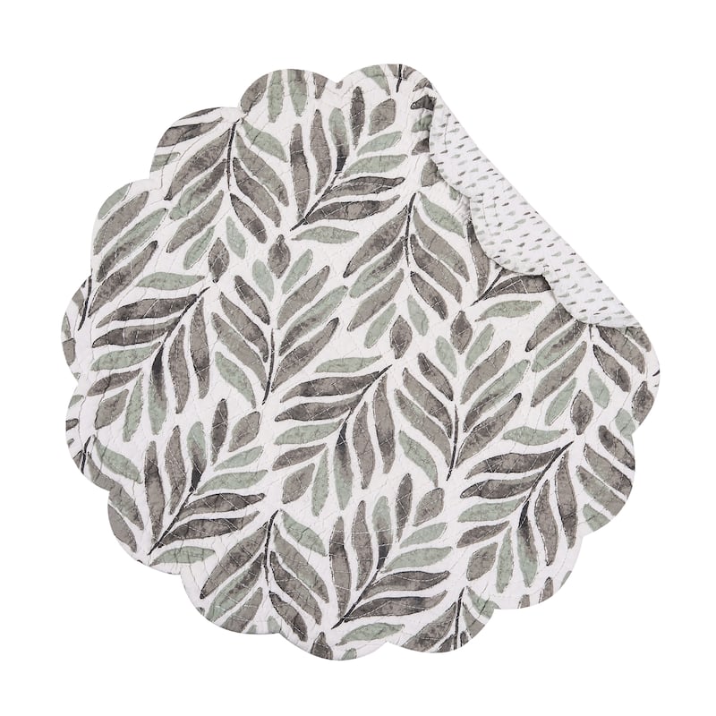Blair Round Placemats Set of 6, 17"