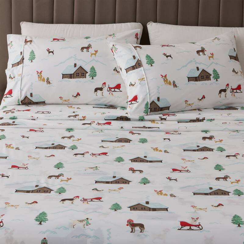 Premium Rustic Lodge Microfiber Sheet Set