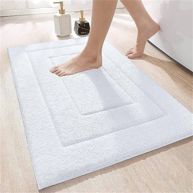 Bathroom Rug Mat - White - 24"X36"
