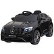 preview thumbnail 1 of 5, 12V Mercedes Benz AMG GLC63S Coupe Kids Electric Ride-On Car with Remote Control, Music, Safety Belt, and Working Lights Black