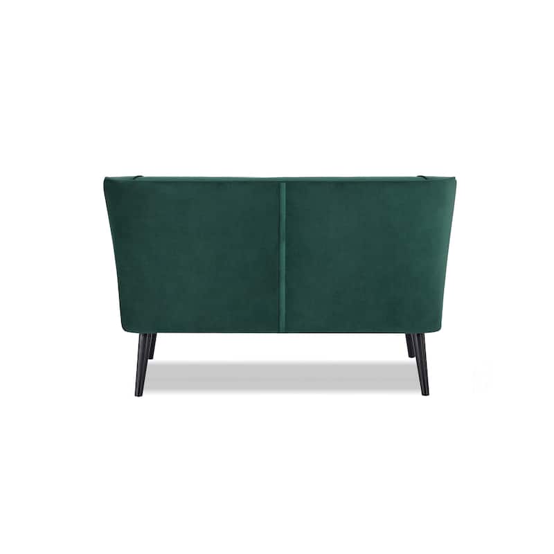 Artdeco Home - Porch & Den Brooklawn Wingback Mid-century Loveseat