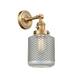 Option Brushed Brass / Wire Mesh