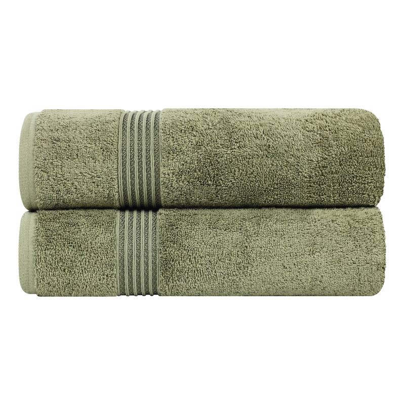 Superior Heritage Egyptian Cotton Absorbent Bath Sheet Set of 2