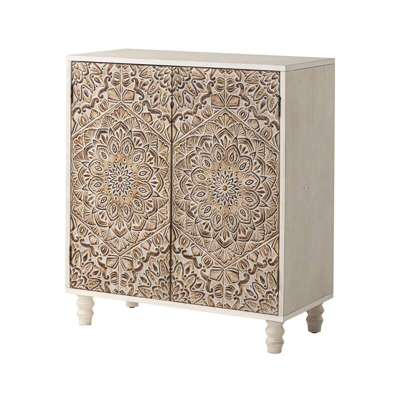 COSIEST Vintage Sideboard Storage Cabinet and Buffet