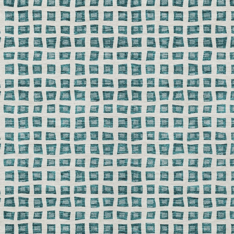 HomeRoots Geometric Transitional Rectangle Outdoor Rug