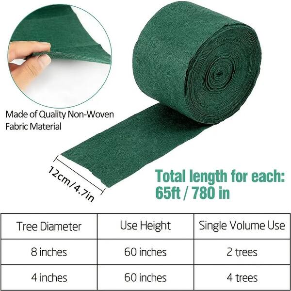 Tree Wrap Bands for Spring Growth Protection Insect-Resistant