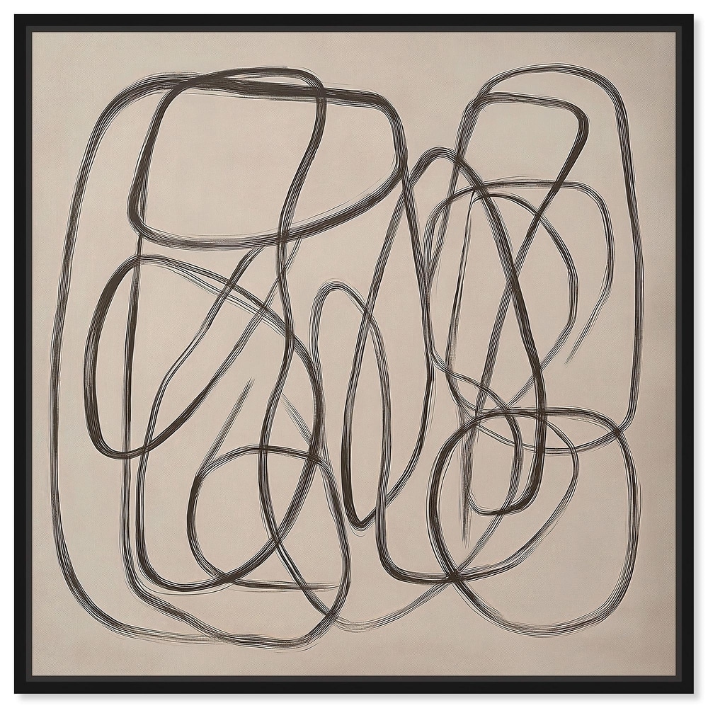 Unbroken Line I Canvas by Art Remedy