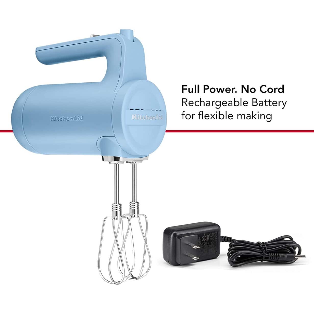 KitchenAid Cordless 7 Speed Hand Mixer Blue On Sale Bed Bath