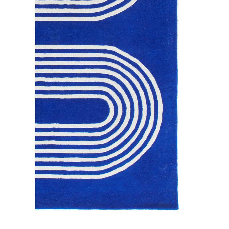 Momeni Simba Hand Tufted Wool Geometric Area Rug