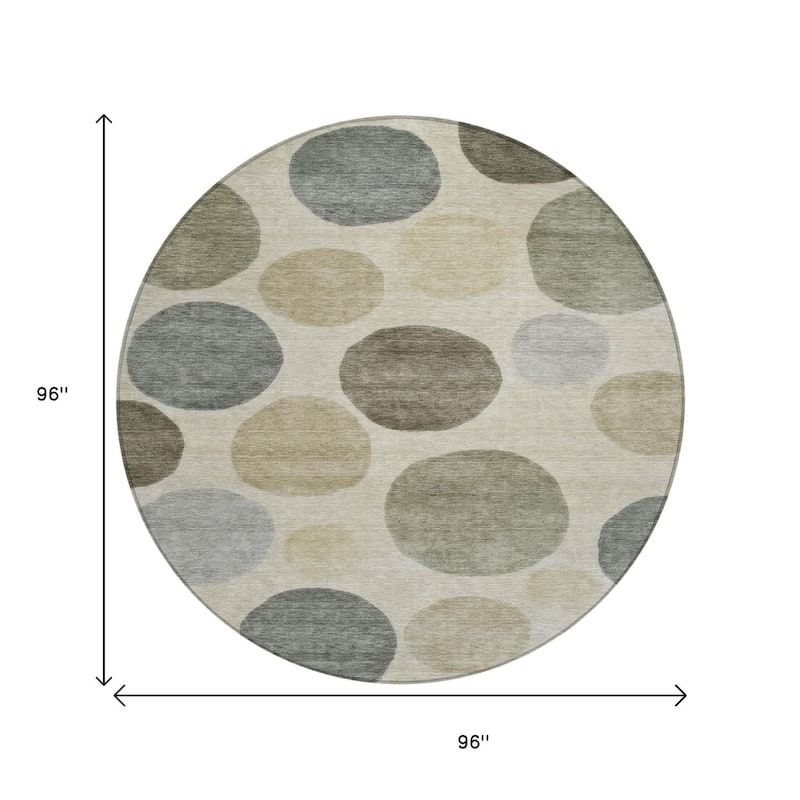 HomeRoots Geometric Transitional Rectangle Outdoor Rug