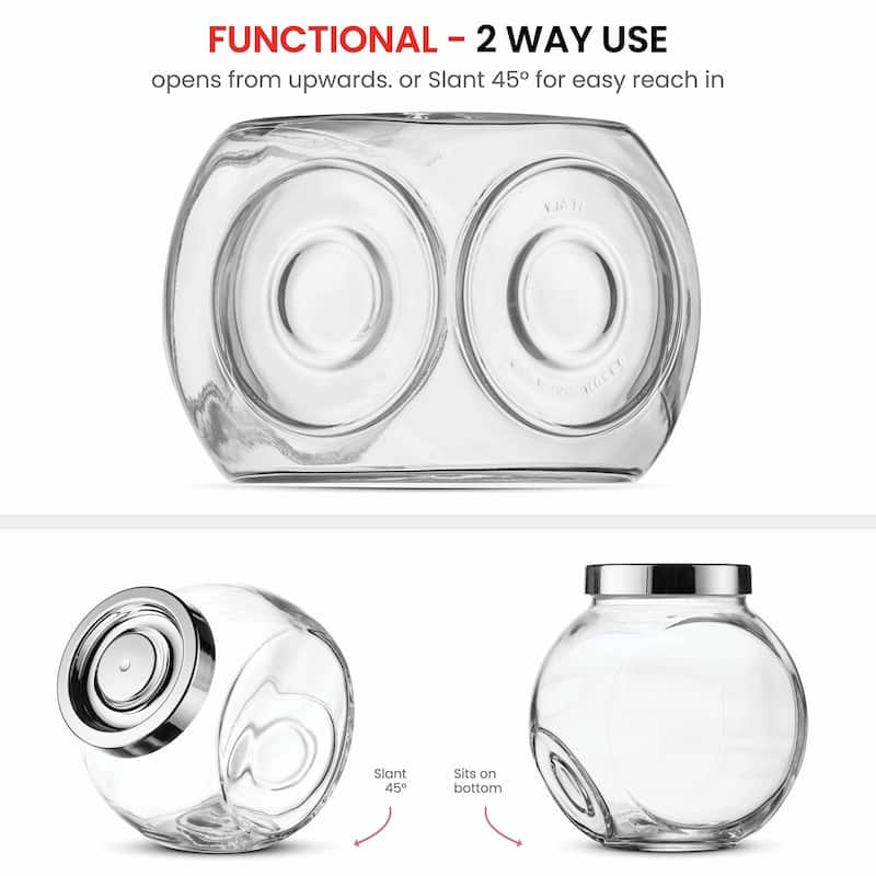 Bormioli Rocco Pandora Glass Candy Jar