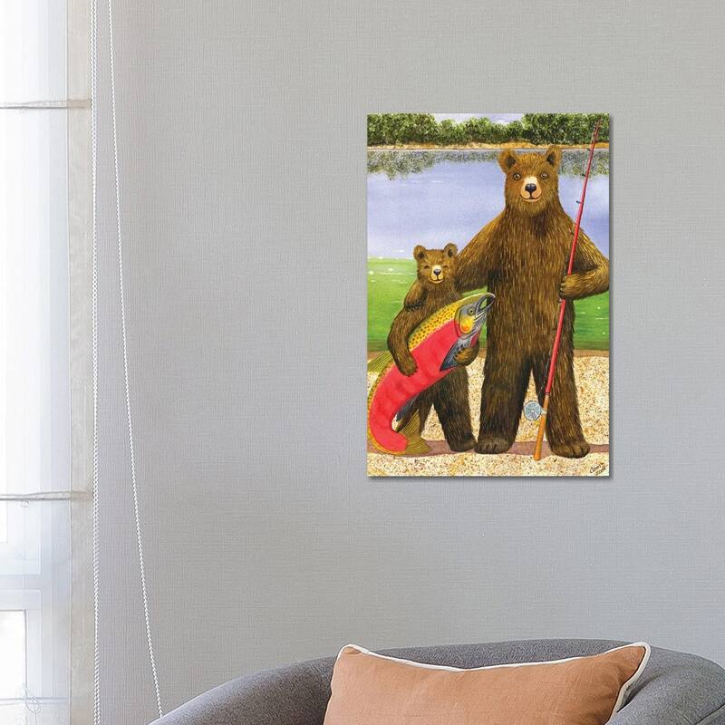 iCanvas "Big Fish" by Catherine G McElroy Canvas Print - 26x18x1.5