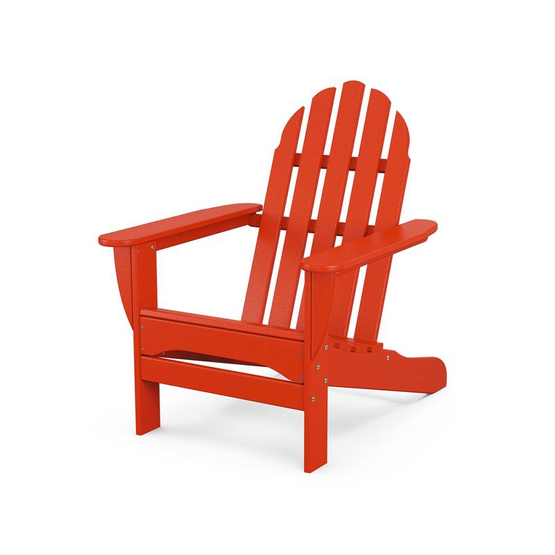 POLYWOOD Classic Plastic Outdoor Adirondack Chair