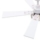 preview thumbnail 69 of 77, 42"/52" Modern Farmhouse Ceiling Fan, Remote Control, Quiet Reversible DC Motor, Timer, Black and Walnut Finish