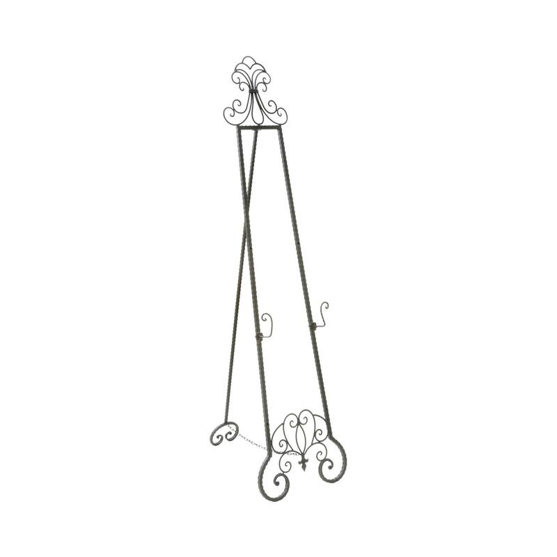 Mahogany Metal 69-inch Floor Easel - 69"