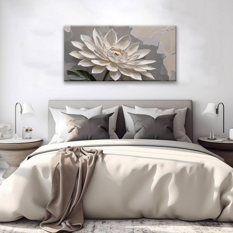 White Flower Wall Art Prints Floral Wall Art Pictures