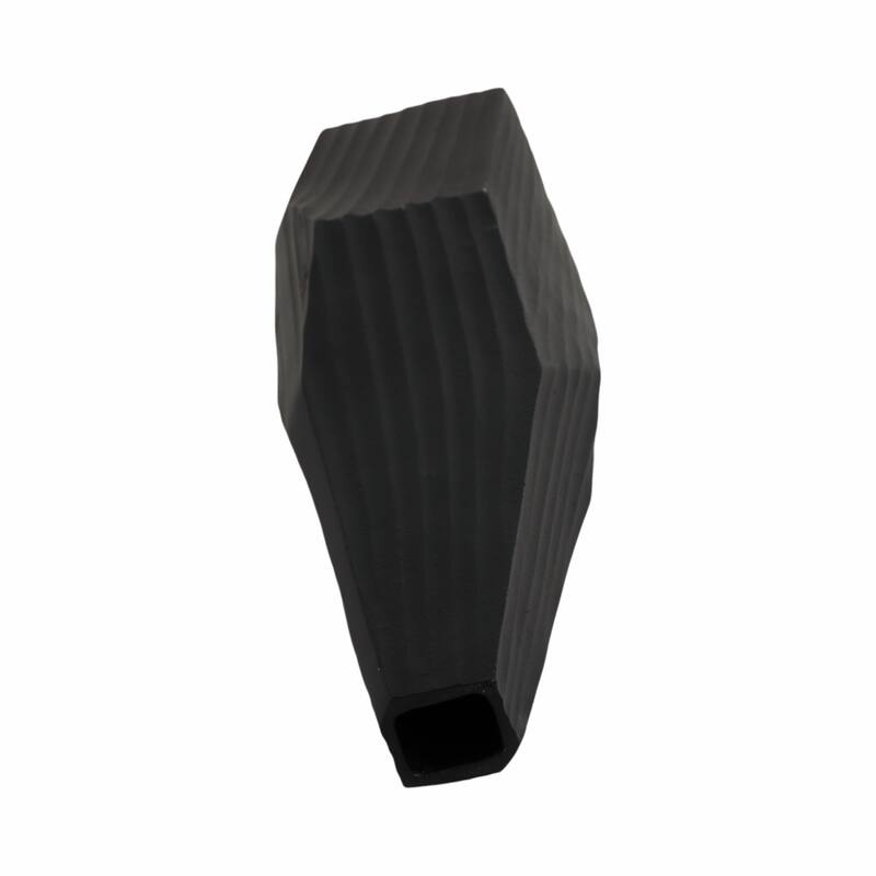 Aluminum Metal Balaz Asymmetrical Sculpted Vase