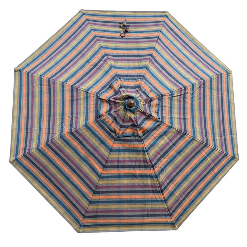 Tropishade 7.5' Market Umbrella with Sunbrella 58044 Connect Twilight