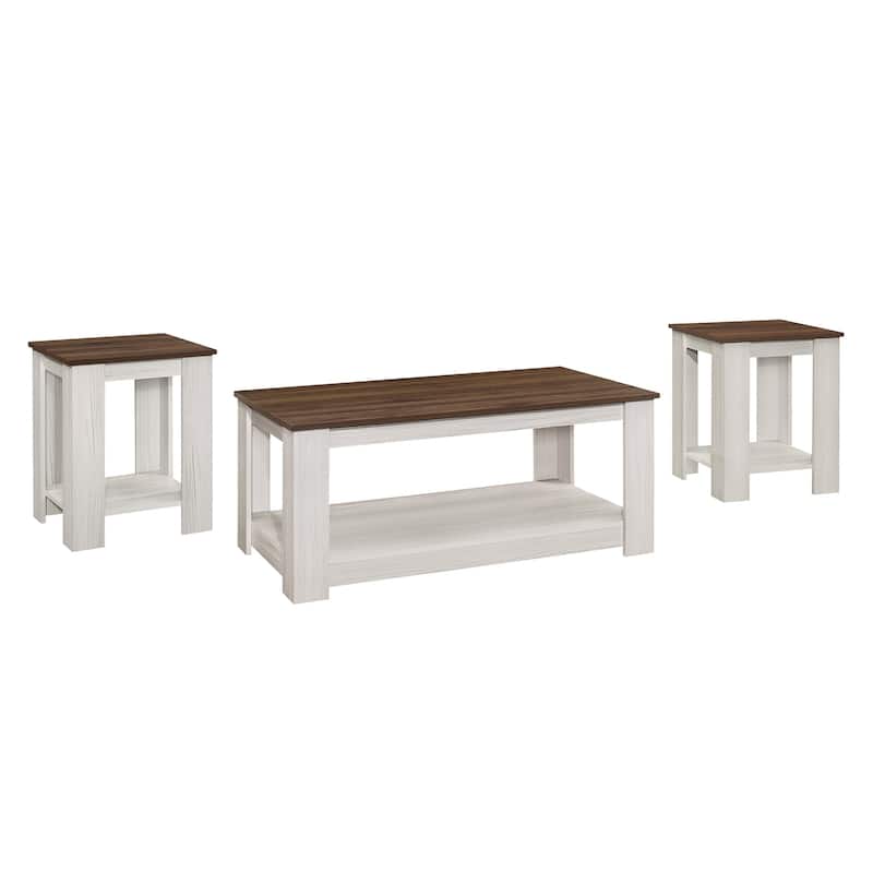 Gloria 3 pieces Coffee Table Set