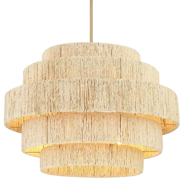 slide 2 of 2, Minka Lavery 1226 Caviana 6 Light 31" Wide Pendant