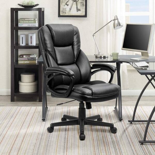 Furniwell Faux Leather HighBack Executive Office Chair On Sale Bed