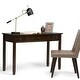 preview thumbnail 19 of 38, WYNDENHALL Norfolk Solid Wood Transitional Writing Office Desk