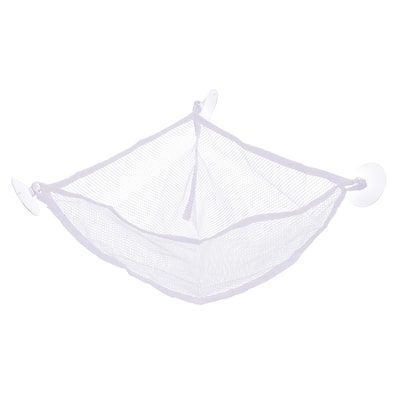 Stuffed Animal Net, Mesh Hammock Corner Hanging Nets Holder, White