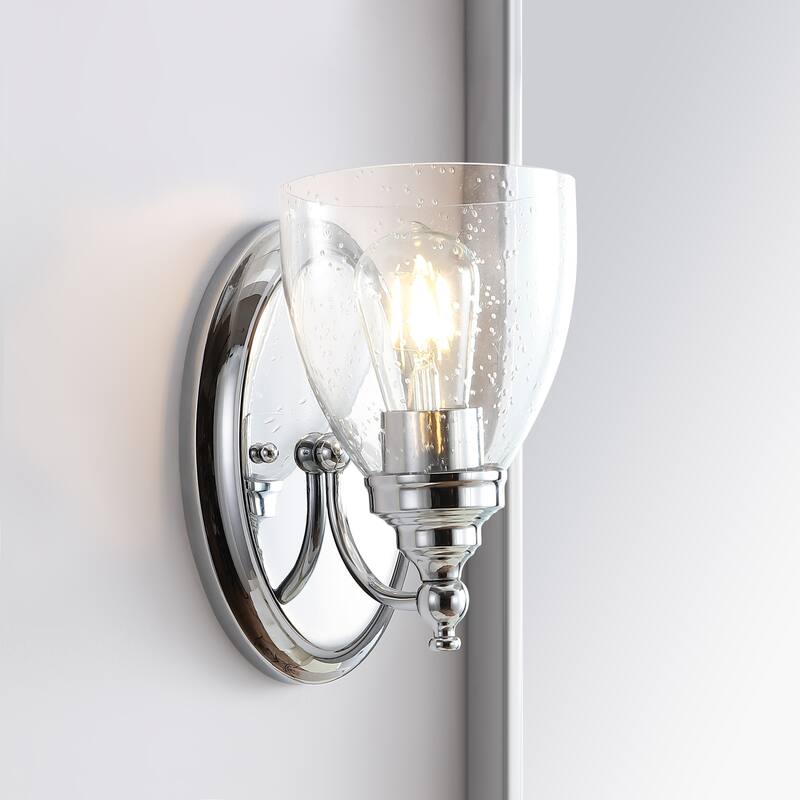 Magnolia Metal/Glass LED Vanity, by JONATHAN Y