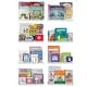 preview thumbnail 2 of 8, Wallniture Denver 17" Floating Shelves for Kids Room Decor, White Bookshelf (Set of 8)