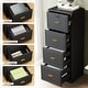 preview thumbnail 26 of 34, 4 Drawer Wood File Cabinet with Lock for Home Office