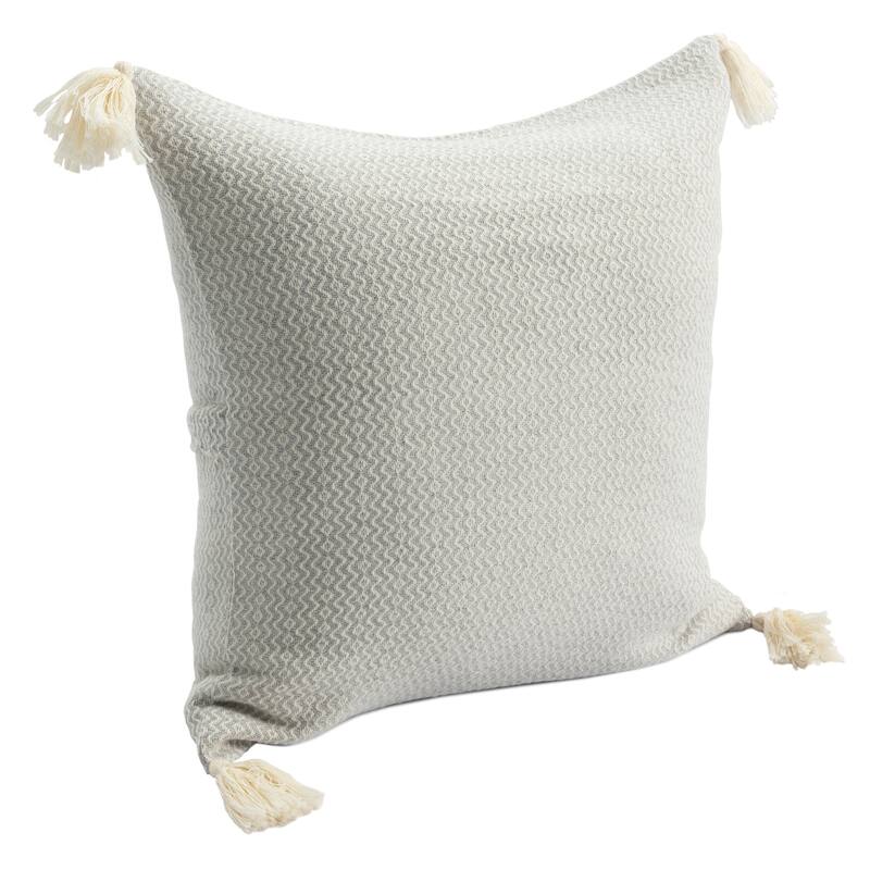 Sevita Casual Chevron Turkish Cotton Throw Pillow