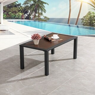 Patio Festival Outdoor Metal Coffee Table
